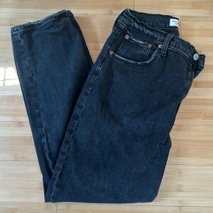 Abercrombie curve love ankle straight jeans